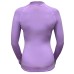 Рашгард женский SCALLOPS PROSKIN ZIP W`S сиреневый
